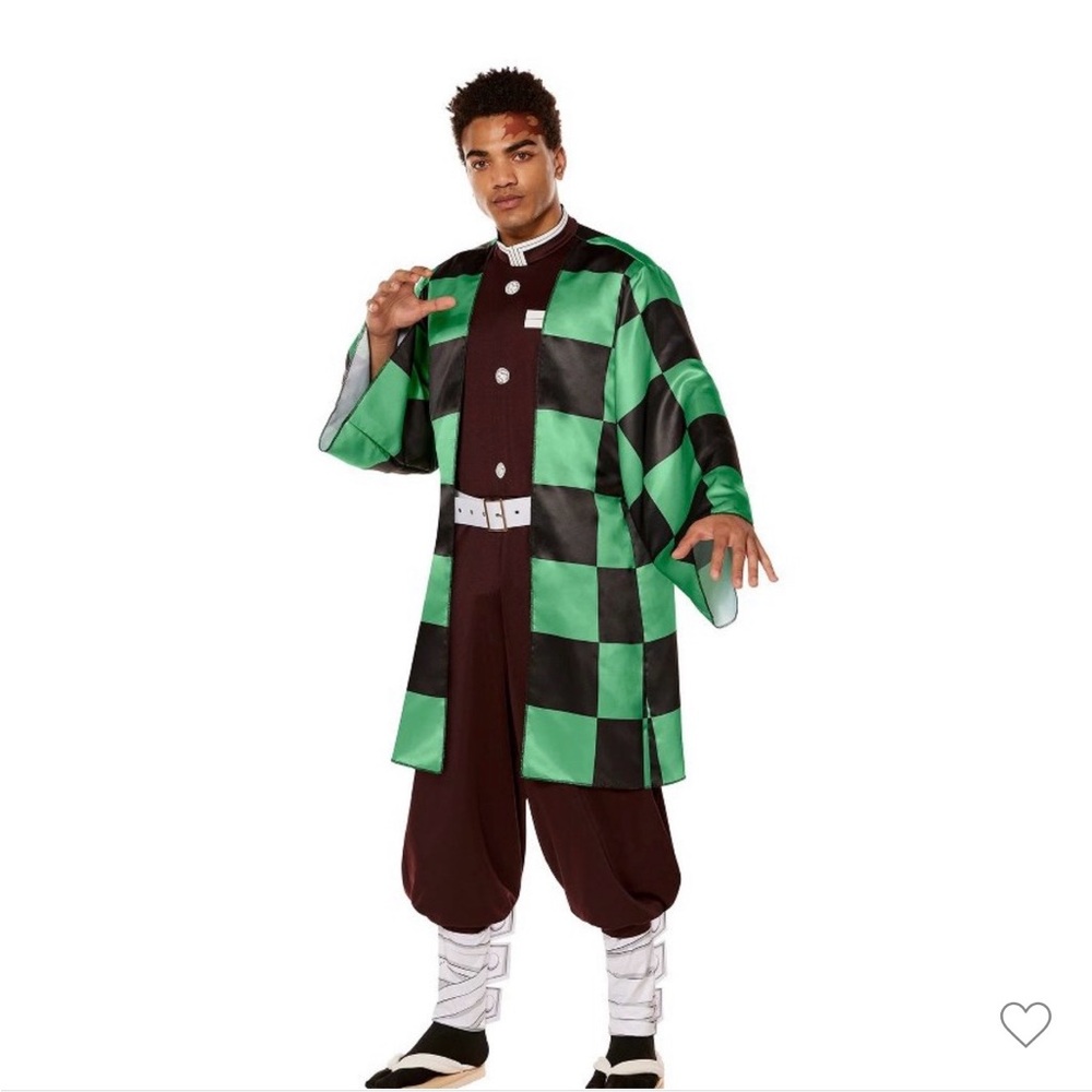 DEMON SLAYER TANJIRO ADULT COSTUME FAM size S and L (fast delivery)